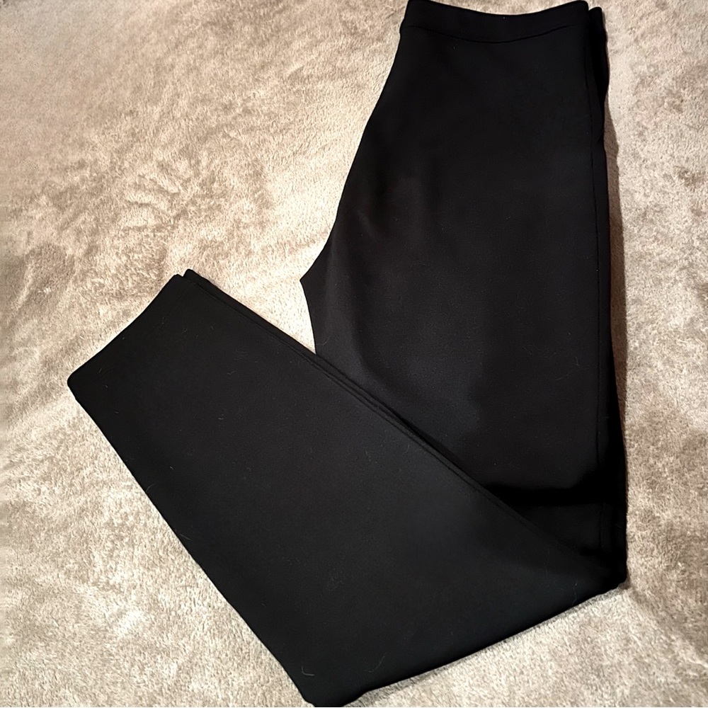 Like New - Dalia Size 4 Black pull-on, skinny, stretch pants, w/ elastic waist